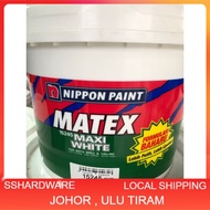 7L NIPPON MATEX MAXI WHITE 15245 / EMULSION PAINT (1 ORDER 1 CAN)