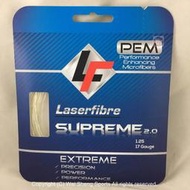 【威盛國際】LASERFIBRE 網球線 Supreme 2.0 半羊腸線 仿腸線 高級複絲纖維線 (南區總經銷)