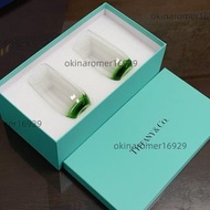Tiffany & Co蒂芙尼水晶冷水杯一對
