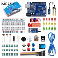 Basic Starter Kit Compatible with Arduino UNO R3 with Tutorial, Code, Breadboard, Jumper Wire, LED D