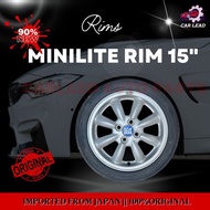 🇯🇵🇯🇵ORIGINAL MINILITE RIM 15 INCH 4.5jj FROM JAPAN