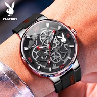 Nd PLAYBOY Watch 3052 Luminous 30 Meters Waterproof