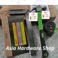 SIKU Juco 8" Scraper Tool Package - 10" Meter Angle - 8 Oz Hammer - 5 Meter Meter Meter