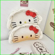 BH2 Cartoon Pan-fried Dumplings Hello Kitty Plush Pencil Case School Gift For Girls Student Pencil B