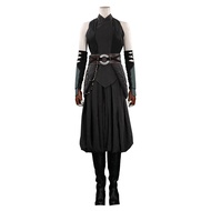 Hooded Women's Ahsoka Tano Cosplay Costume - Togruta Headpiece & Halloween Outfit
