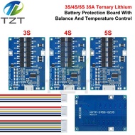 3S 4S 5S 35A 60A 12.6V 14.8V 21V BMS Lithium Battery Charging Protection Board NTC Resistors With Ba