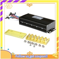 【W】36V 48V 52V Bicycle Motor Controller 35A Tri-Mode Controller with Junction Box for Electric Bike 