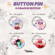 [READY STOCK] Button Pin G-Dragon Pin Bross GD Ubermensch GDdragon Power