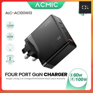 ACMIC Fast Charging Adapter PD 20W 65W 100W Charger Adapter Kepala Charger Pengecas Telefon
