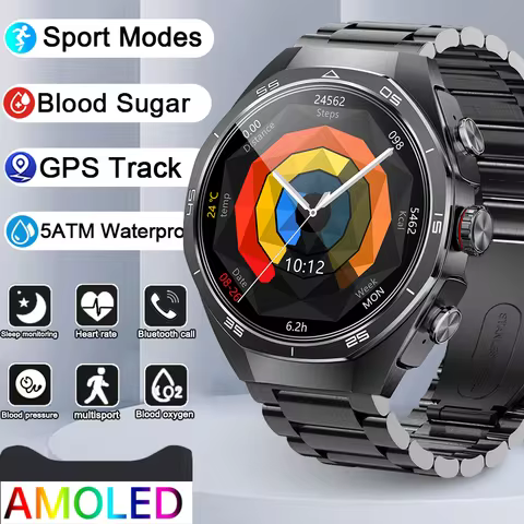 DAORKOW new smartwatch TWS 2-in-1 Bluetooth headset built-in speaker GPS health monitoring Bluetooth