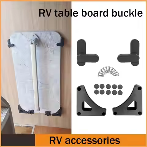 RV Folding Table Complete Table Board Buckle Trailer Folding Outdoor Table RV Supplies RV Organizer