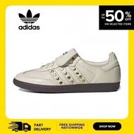 Adidas Wales Bonner X Samba White Causal Shoes For Women Wear-resistant