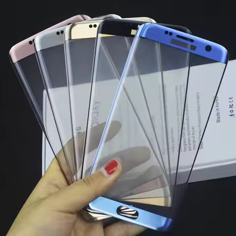 YKSPACE Original 5Colors 9H 3D Curved Full Cover Tempered Glass Screen Protector For Samsung Galaxy 