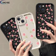 For Realme GT Neo 5 SE GT3 2T Master Edition Q3 Pro Carnival Q3S Narzo 50A 50i Prime Soft Casing Little Flower tulip Angel Eyes Straight Edge Design Phone Case