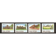 Malaysia Historical historic Building 1986 Palace Sarawak Perak stamp