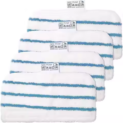 Steam Mop Pads Compatible with Black+Decker Steam Mop FSM1630, FSM1616, FSMH13E5, FSM1321, FSM1605, 