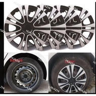 HZ 4 Pcs Set Universal Wheel Hub Cover R12/R13/R14/R15/ Wheel Hubcap Modified Car Wheel  Parts Wheel