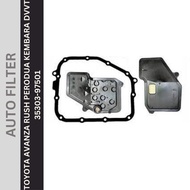 TOYOTA AVANZA RUSH PERODUA KEMBARA DVVT AUTO TRANSMISSION FILTER &GASKET ATF SET (35303-97501)