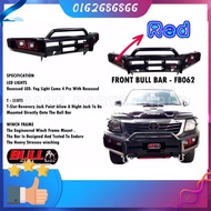 4x4 Front Sport Bull Bar With Led Lamp Light Iron Hilux Vigo Revo Ranger T6 T7 T8 Navara Dmax Triton