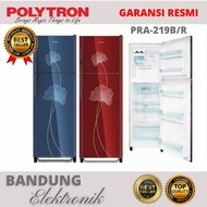 KULKAS POLYTRON PRB-219 B/R , PRB219B/R , kulkas 2 pintu polytron