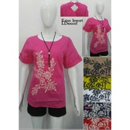 KATUN Fashion cotton Blouse trendyWanita 75280