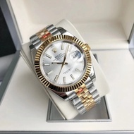 Rolex Diary Type Wrist Watch 41mm Diary 41 Men's Watch Stainless Steel Wrist Watch Room Gold Diary D