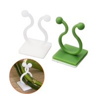 Cangkuk Pelekat Dinding | Plant Climbing Wall Fixture Clips with 3M Sticker Wall Vines Fixture Hooks
