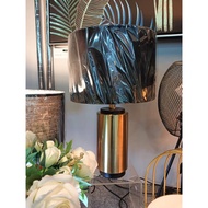 SSF Premium Black Gold Table Lamp Lampu Tidur Lampu Hiasan