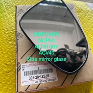 TOYOTA VIOS NCP93, ALTIS 2008 YEAR, CAMRY ACV40 FRONT RIGHT (RH) SIDE MIRROR GLASS (1PCS) READY STOC