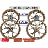 Y15 SPORTRIM YSUKU Y15ZR RIM XR25 GOLD RIM