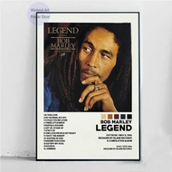 MT Bob Marley Legend Music Album Cover Poster Canvas Wall Art Prints for Living Room Home Decor Star