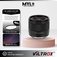 Viltrox AF 14mm F4.0 Air Full-Frame Lens for Sony E Mount A7III | A7IV | A5R V | ZV-E1 | A7R IIIA