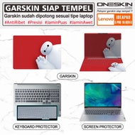 Garskin Sticker Laptop Sticker Screen Protector Keyboard Protector Lenovo IdeaPad Slim 5i Pro-16 16ACH6 Picture Full Body Silicone Clear Glossy Doff Cooskin