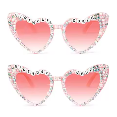 1Pcs Pink Birthday Queen/Babe Accessories for Women Birthday Party Supplies Sweet Cool Decorative It
