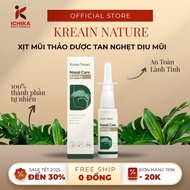 Xịt Thảo Dược Mũi KREAIN NATURE – Xịt Mũi KREAIN Giúp Giảm Nghẹt Mũi Sổ Mũi Hắt Hơi Ngứa Mũi