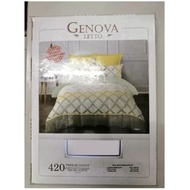Genova Letto Micro Satin Queen Bed Sheet