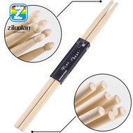 ZILUOLAN Drumsticks, 5A/7A Pairs Maple Drumsticks, Durable Maple Wood Elegant Premium Practice Drums