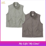 ML1 SNOW PEAK S26MWT-VE77 LIGHTWEIGHT UTILITY ZIP-UP VEST K-FASHION