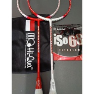 Original HIQUA NUSANTARA 30LBS Badminton Racket