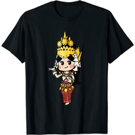 Cute Cambodian Khmer Thai and Lao Apsara Beauty T-Shirt