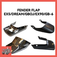 FENDER FLAP EX5/DREAM/GBOJ/EX90/GB-6(CHROME/BLACK)