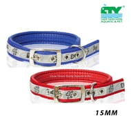 PEPETS PU PADDED COLLAR 15MM x 16"