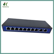 Kohome สวิตช์อีเธอร์เน็ต Poe เร็ว8 + 1พอร์ต802.3af/At Power Over