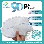 Khẩu trang 9D Mask PT thùng 500 cái 4 lớp chính hãng khẩu trang Phương Tuyến có túi zip kháng khuẩn