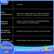 maib DDR4 B250A4 Computer Motherboard LGA1151 CPU Support 64G Dual Channel M.2 Interface Realtek 100