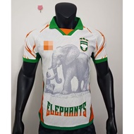 2526 New Player Edition Ivory Coast White Football Short sleeved T-shirt AAA+*&*&****