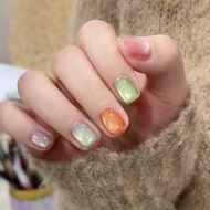 30PCS Fake Nails Set Yuanqi Candy Press on Nails Cat Eye MY168