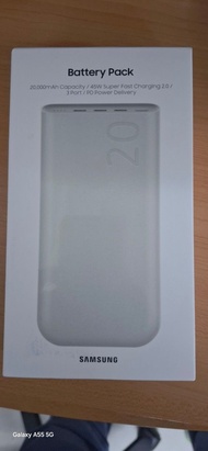 Samsung 20000mAh 快速充電行動電源