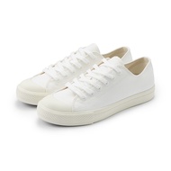 มูจิ รองเท้าผ้าใบผ้ากันละอองน้ำ - MUJI Less Tiring Sneakers สี Off white รุ่น EDC01A4A