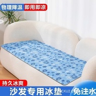 Sofa Ice Cushion Mattress Water Bed Cushion Seat Cushion for Summer Single Cooling Cushion Student Dormitory Summer Cooling Artifact 88QC